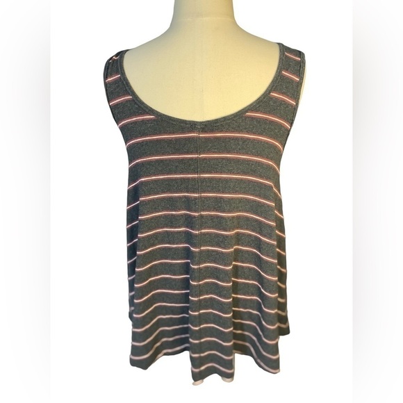 Free People Size M Garden Stripped Tank - Picture 4 of 8